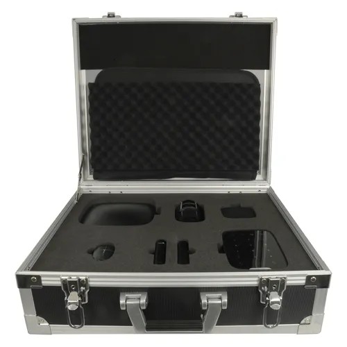 Ajax - Valise démo en métal - Sérigraphie extérieure avec logo AJAX - Résistant et de haute qualité - Inclus des produits qui sont totalement fonctionnels - Contenu: